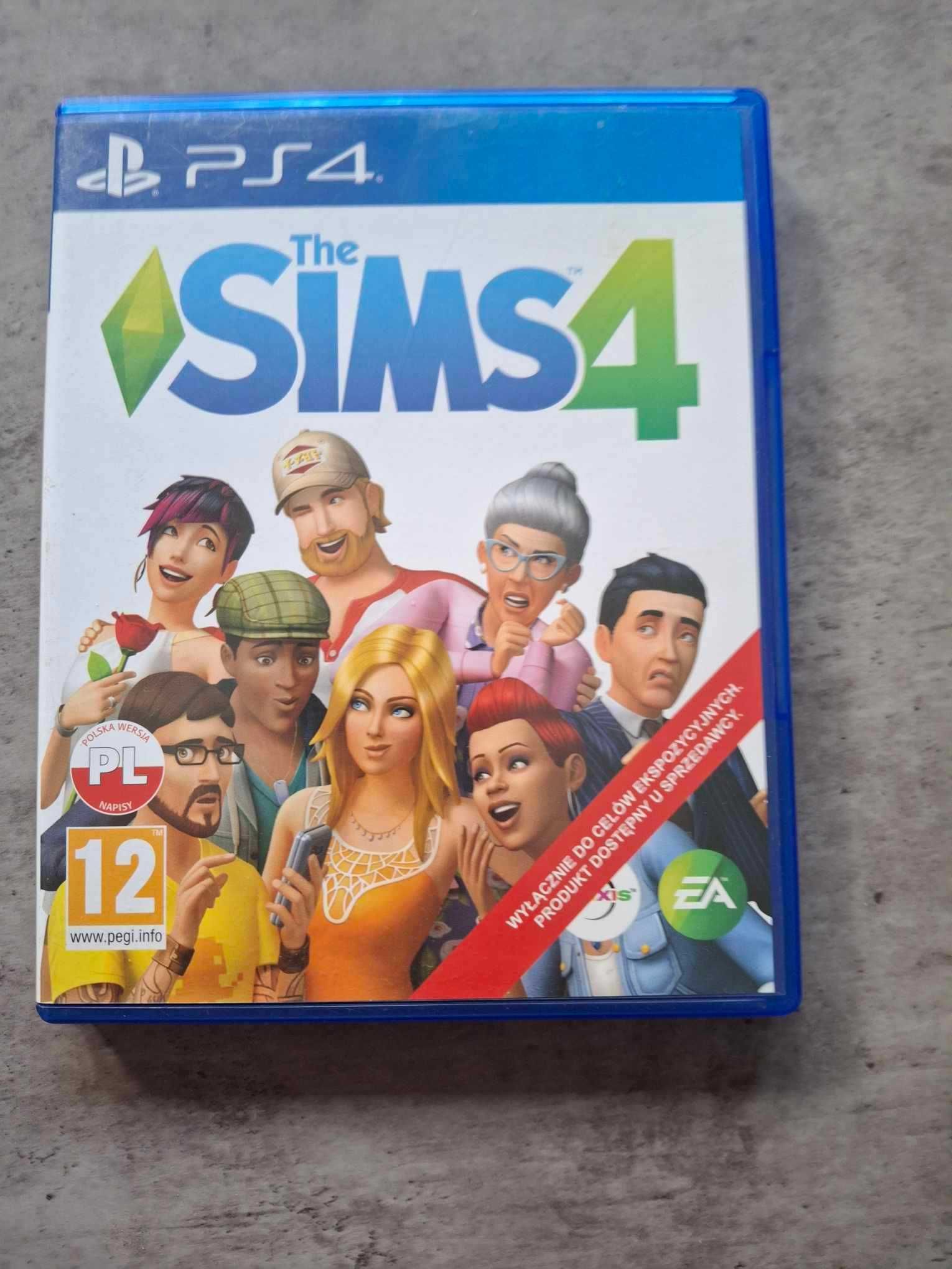 Puste pudełko sims 4 Ps4