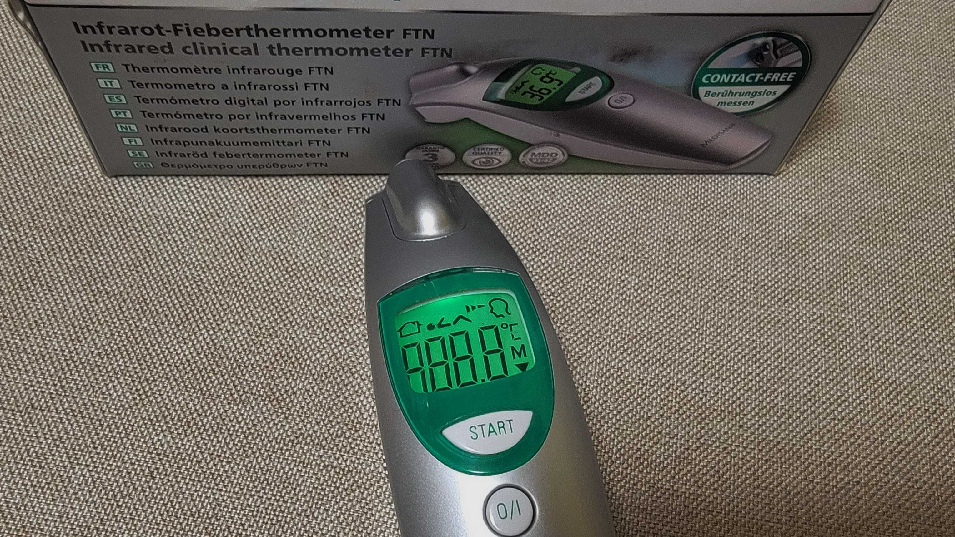 Безконтактний термометр Medisana FTN