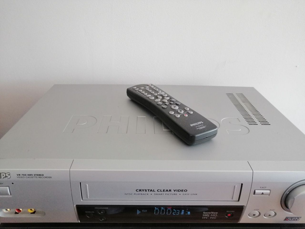 Magnetowid philips stereo