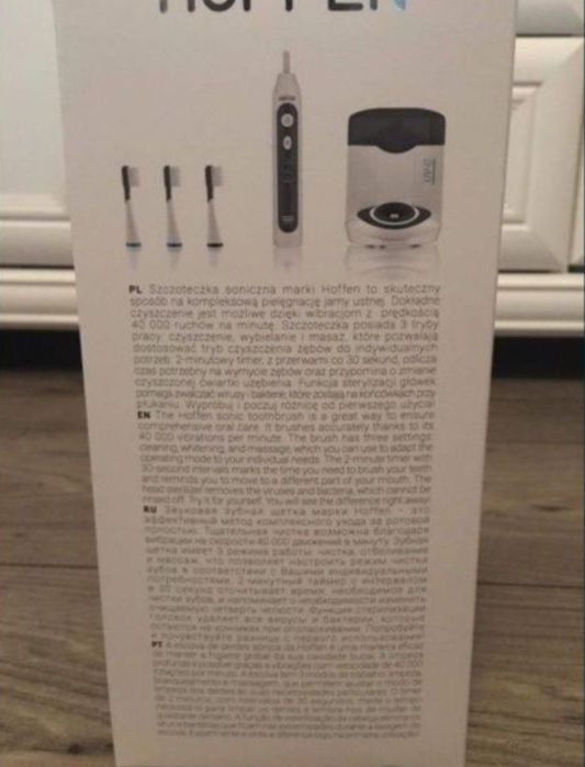 Nowa szczoteczka soniczna z funkcją sterylizacji UV-C