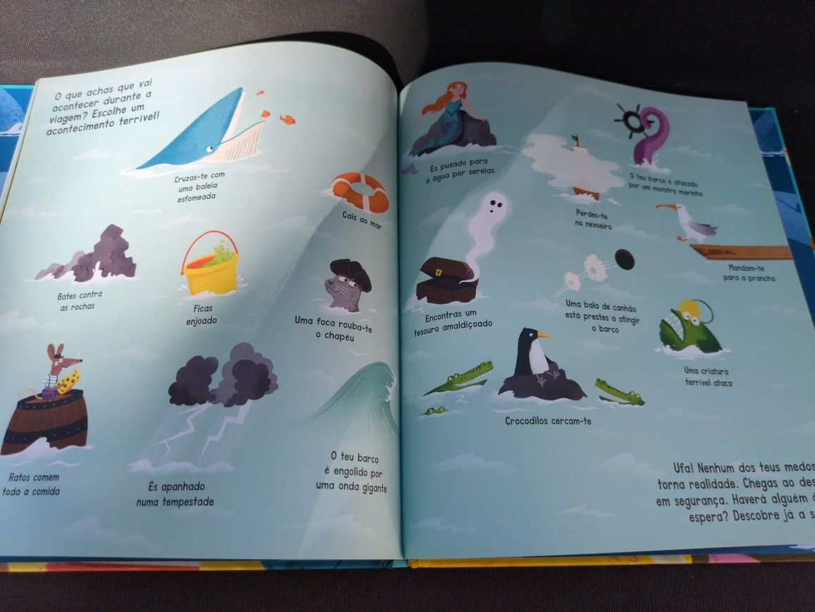 O Herói és tu! Aventuras com os Piratas de Lily Murray