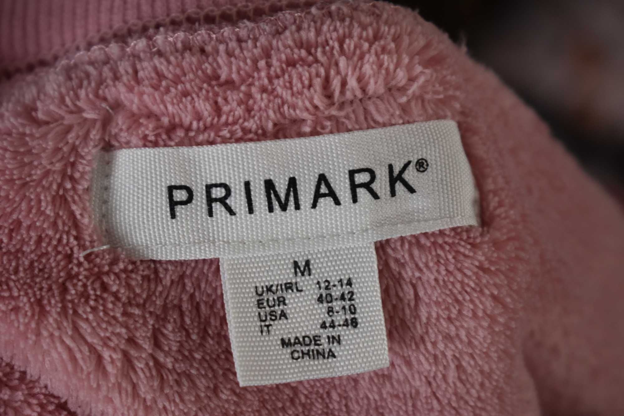 Bluza piżama L XL 40 ciepła pluszowa różowa z polaru zimowa 42 polar