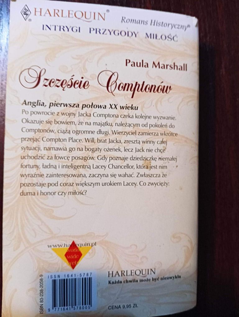 50. ,, Szczęście Comptonów" Paula Marshall