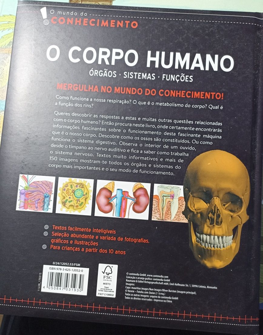 O Corpo Humano- Órgãos, sistemas e funções