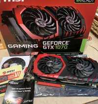 Karta graficzna MSI GeForce GTX 1070 Gaming 8GB GDDR5