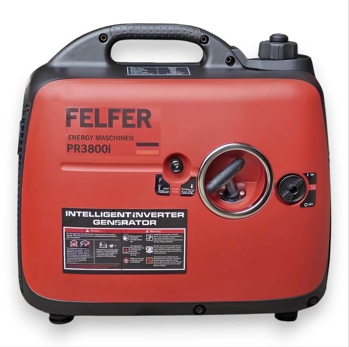 Генератор інверторний 3 кВт, бензиновий FELFER PR 3800i