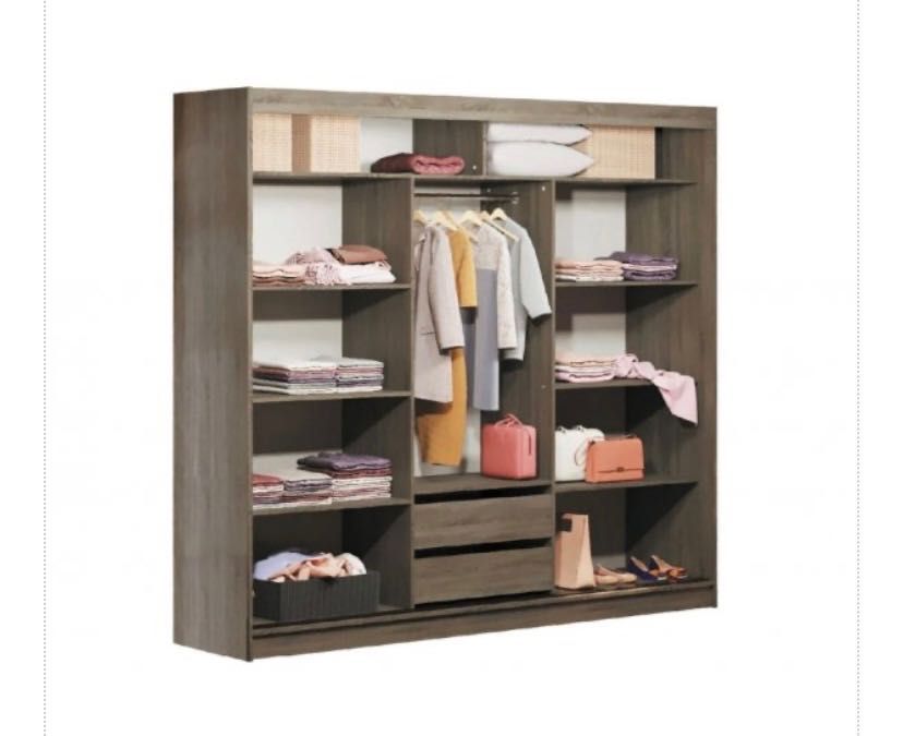 Вінниця!Шафа купе зі скляними дверцятами  Терміново