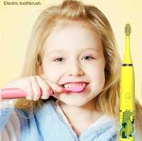 Зубна щітка дитяча колір лаймовий вік від 3 до 14 років