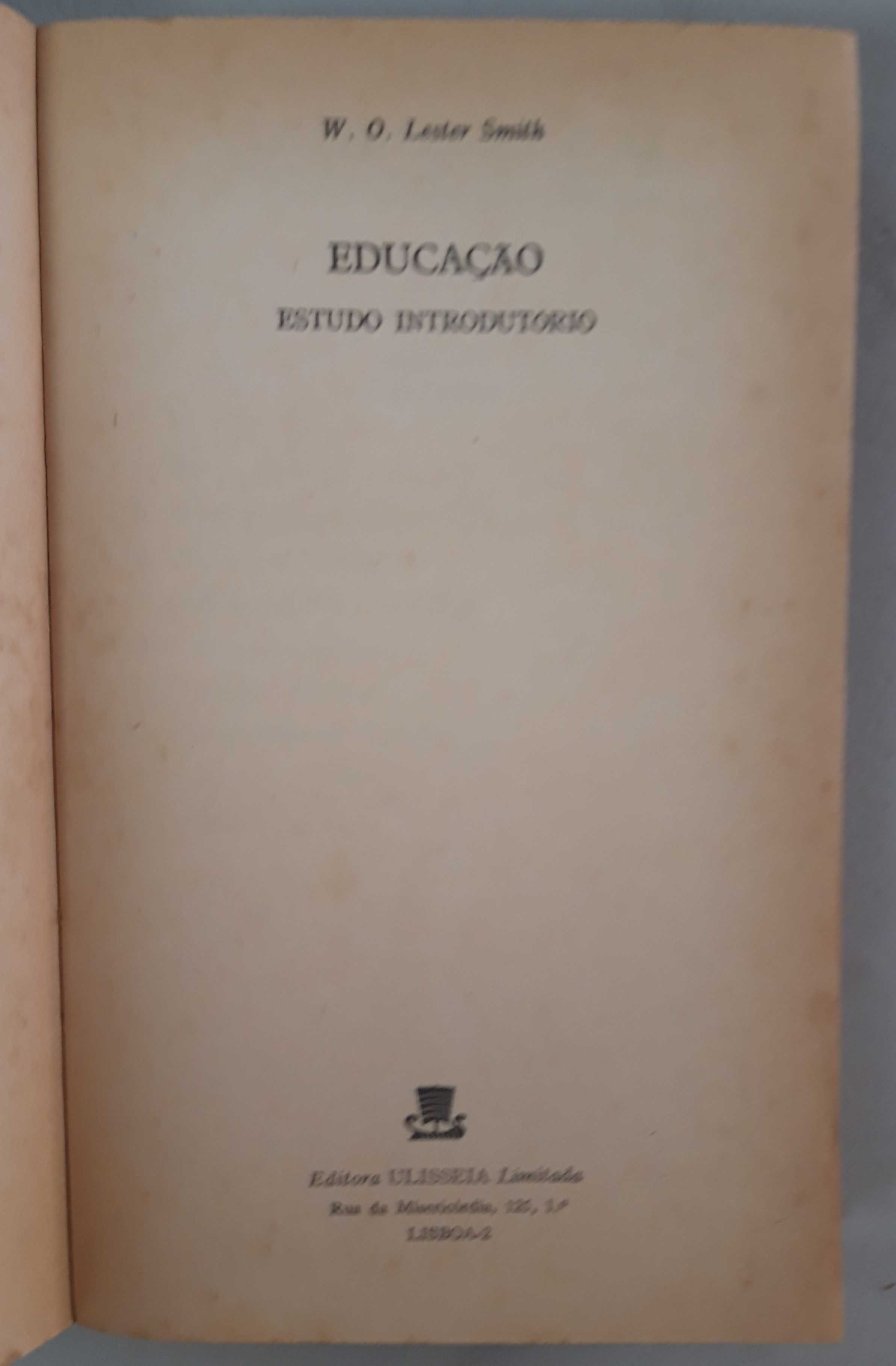 Livro Ref: CxB  -  W. O. Lester Smith - Educação