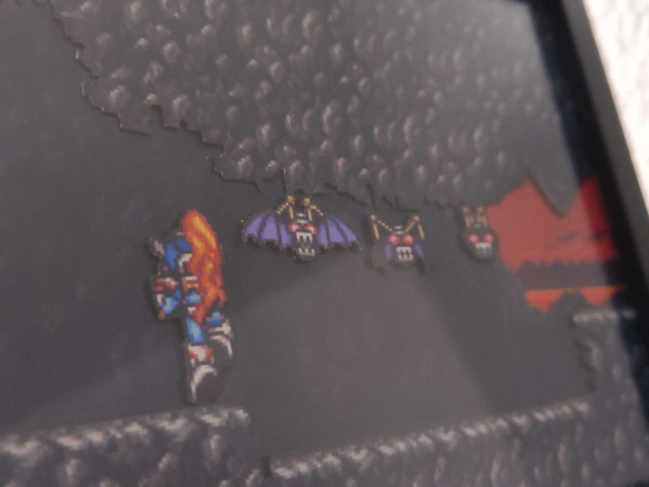 Diorama em Porta Retrato Mega Man X2 (SNES)