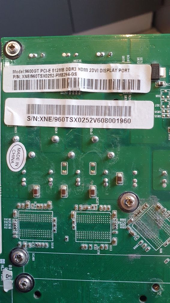 Gainward GeForce 9600 GT 512MB