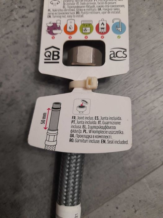 Wężyk elastyczny M10 50 cm EQUATION