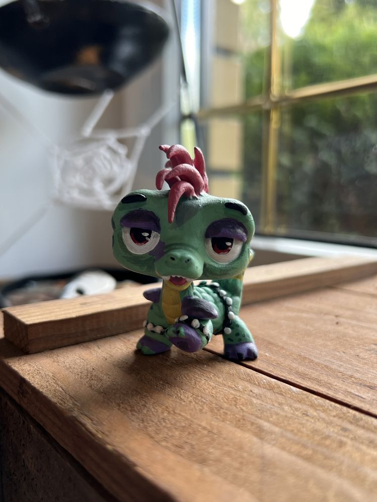 Lps littles pet shop custom fnaf monty