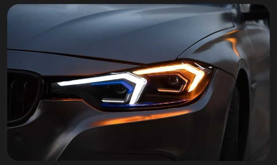 Lampy LED Reflektory do BMW F30 F31 - Jasne światło LED DRL