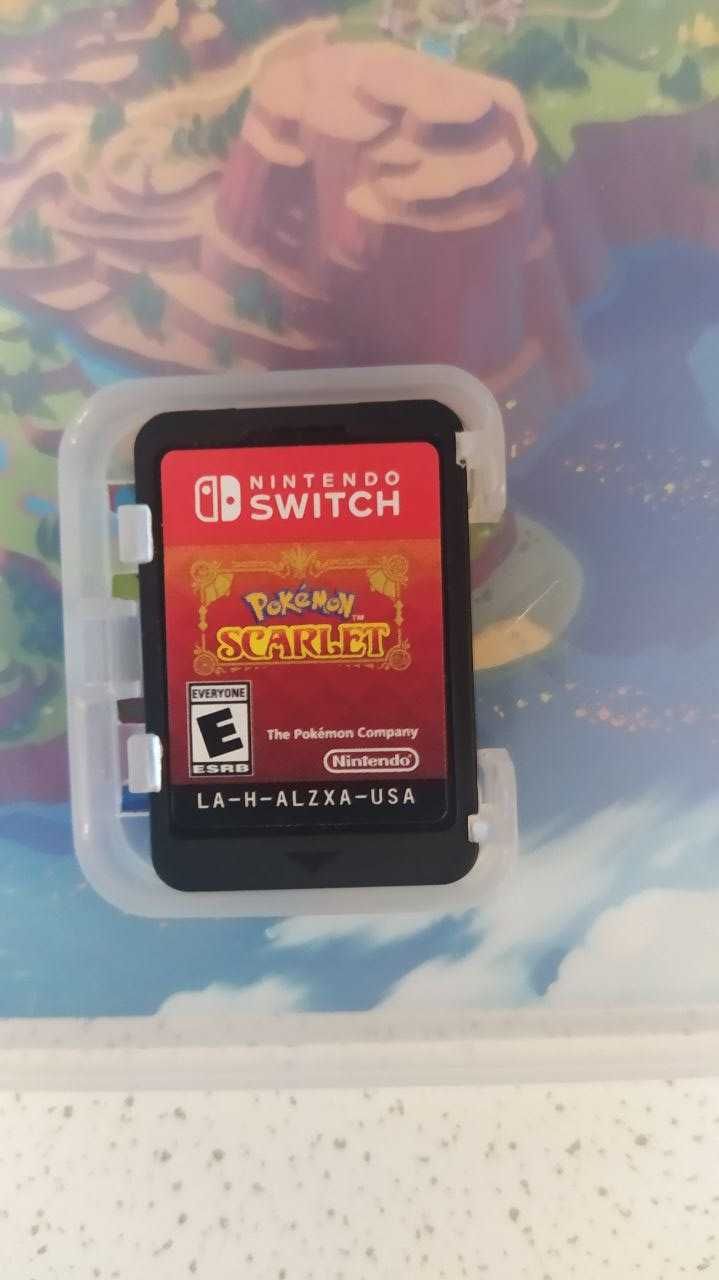 Pokemon Scarlet картридж для Nintendo Switch