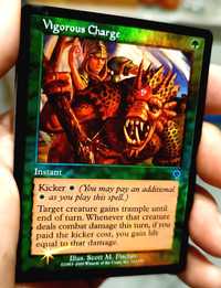 Vigorous Charge Foil - Invasion - Near Mint