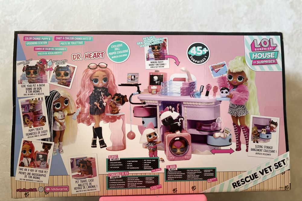 LOL vet set ветеринар великий набір. Ігровий набір для дівчат
