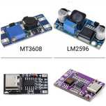 Підвищуючий , понижуючий модуль DC-DC MT3608, LM2596, PD trigger 9V 12