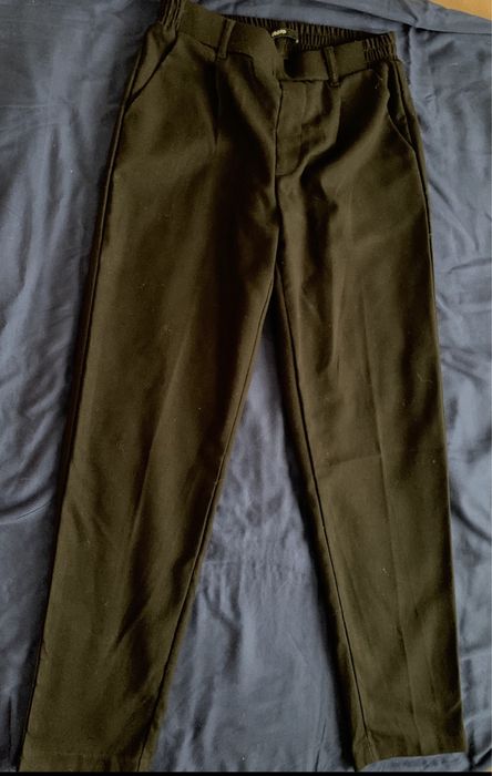 Брюки чорні класичні від cropp