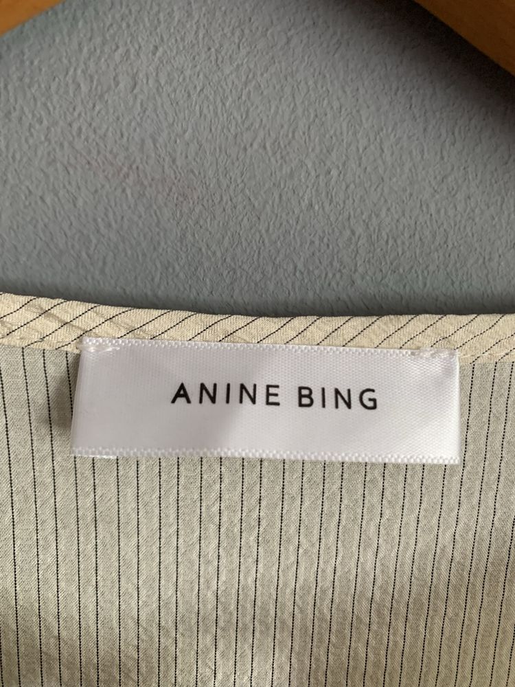 Anine Bing платье 100% шелк Оверсайз розмер: xxs