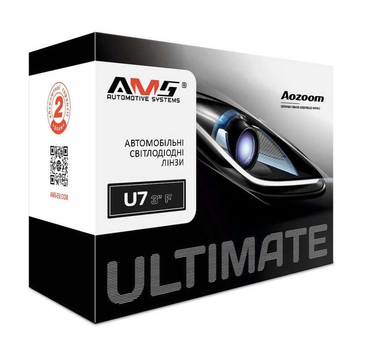 Светодиодные линзы AMS ULTIMATE U7 3″ F (AMS Z9)