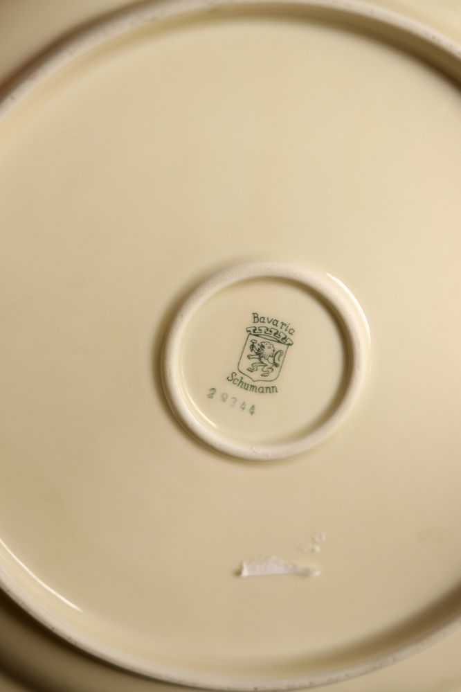 Patera Bavaria Schumann róże talerz porcelana