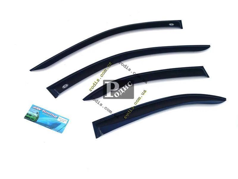 Дефлекторы 4шт. "AV-TUNING" Kia Cerato I SD 2003-2009 (на скотче)