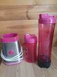 Smoothie sportowy blender różowy