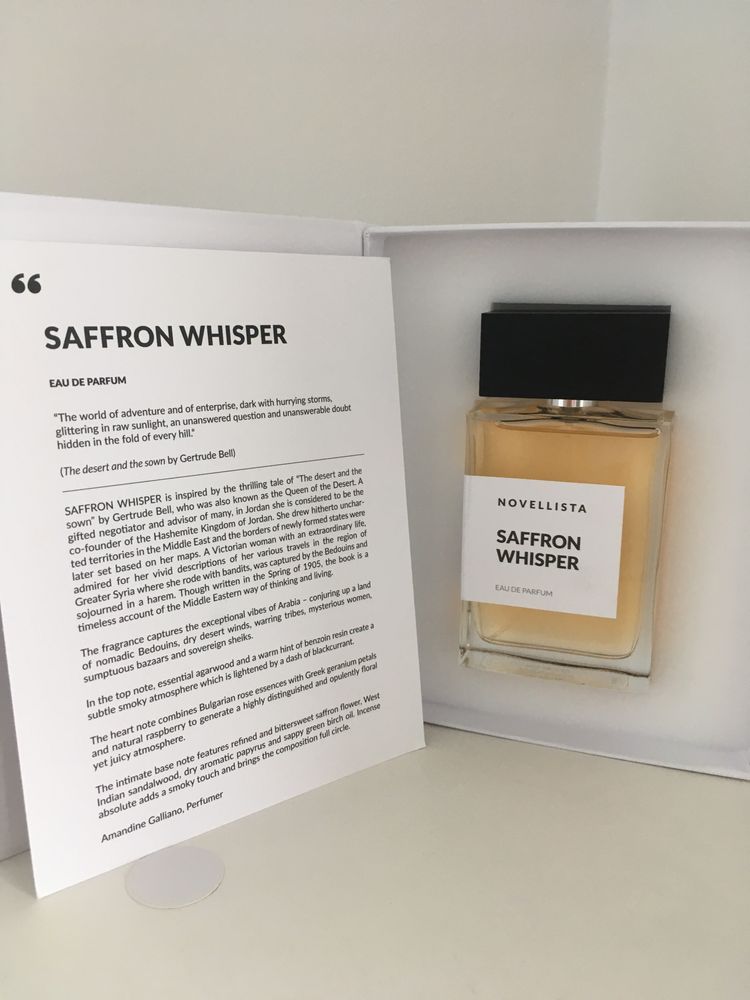 Saffron whisper Novellista