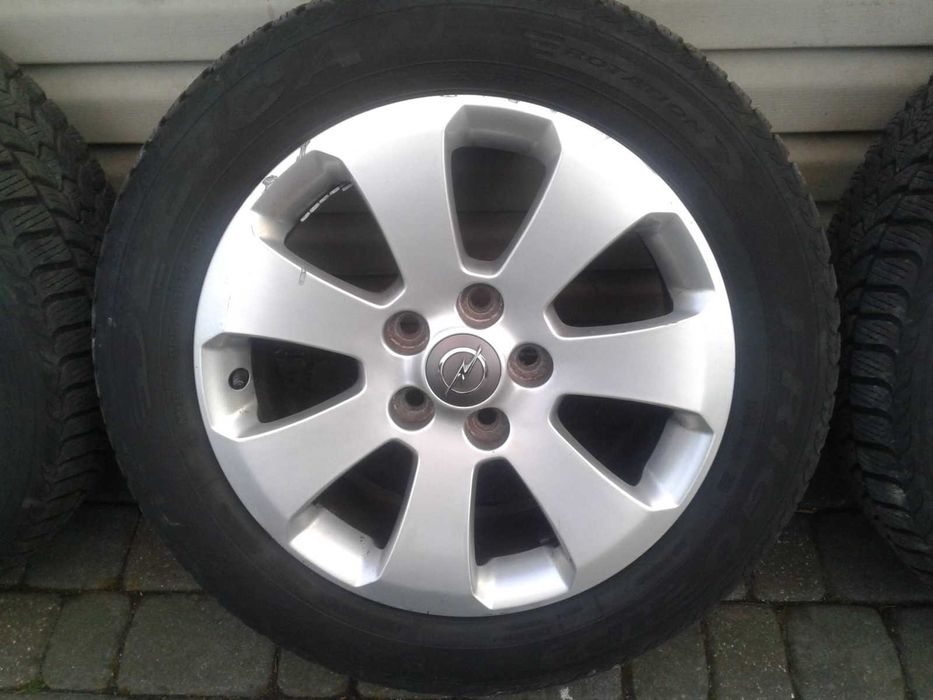 Koła Zimowe Alufelgi Opel Insignia A 5x120 Opony Dębica 225 55 R17 M+S