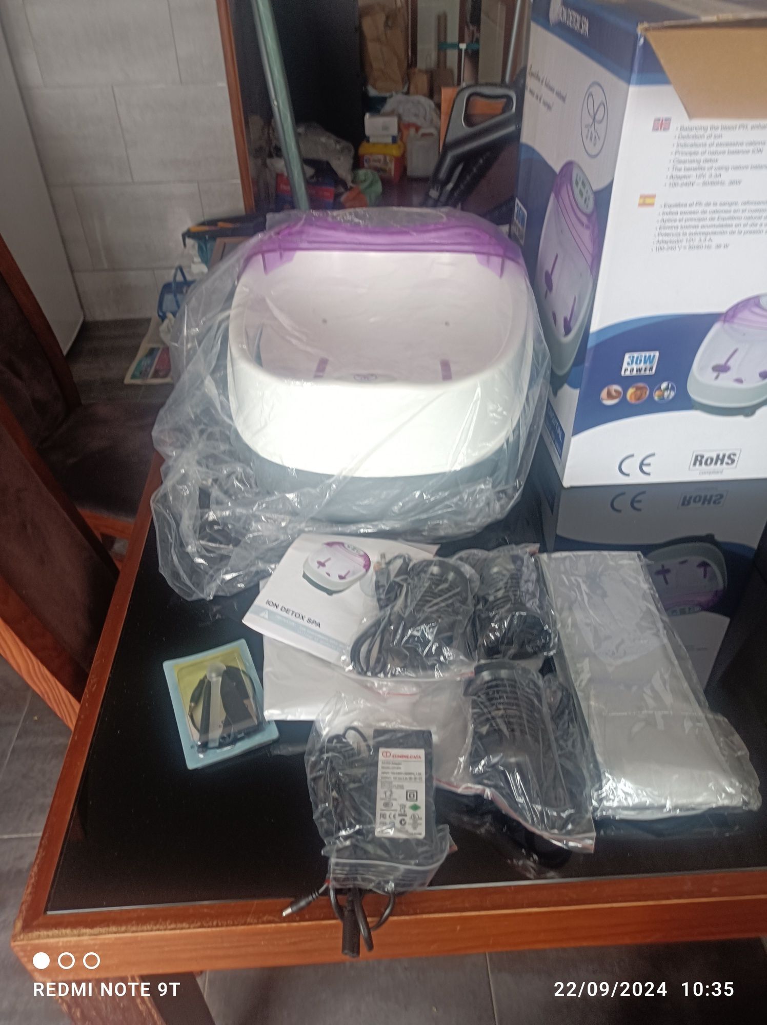 Aparelho Íon Detox
