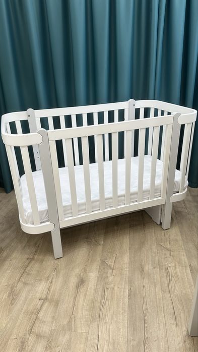 Ліжечко+маятн.механ+кріплення до батьків.ліжка