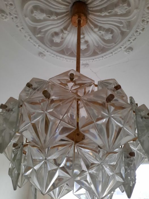 Хрустальна люстра вінтаж