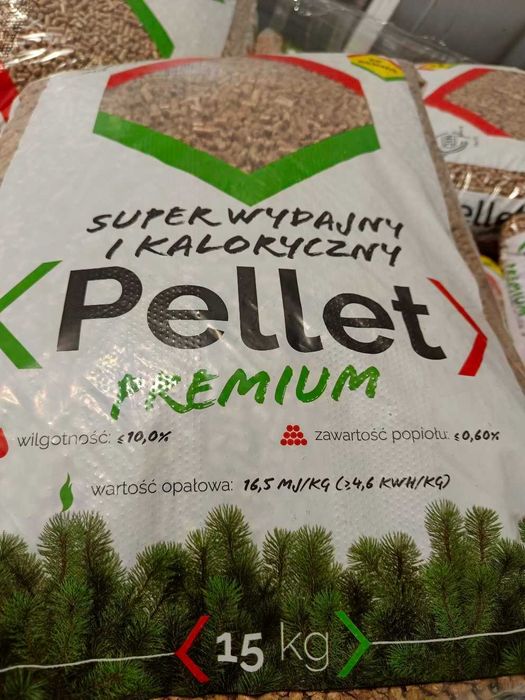 Polski Pellet Premium z transp. > 1 t GRATIS; Grójec, Góra Kalwaria