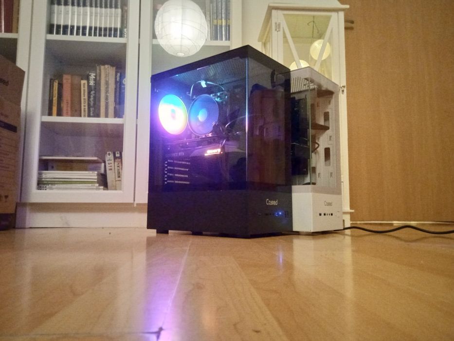 NOWY RTX 3060Ti ryzen 5 5500 ddr4 16gb sshd komputer do gier grafiki