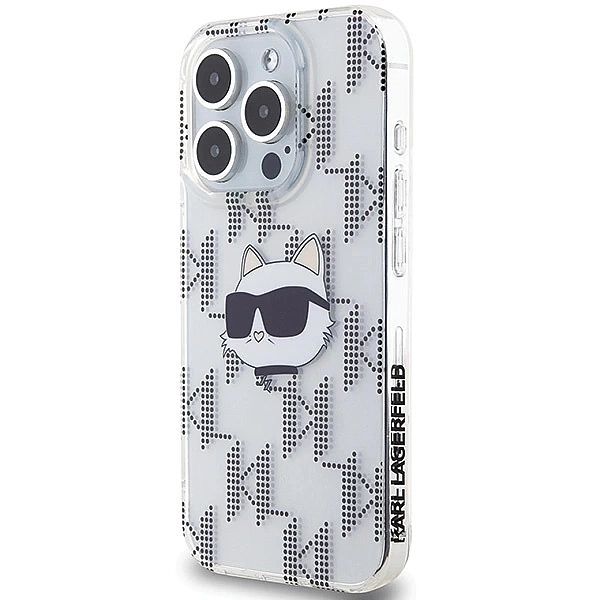 Etui Karl Lagerfeld Iml Choupette Head & Monogram na iPhone 15 Pro Max