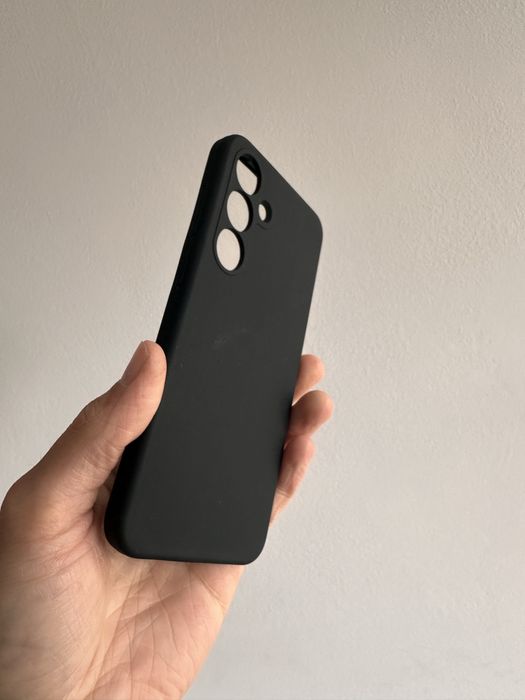 Etui plecki silikon 2mm MagSafe czarne do SAMSUNG GALAXY S25 PLUS