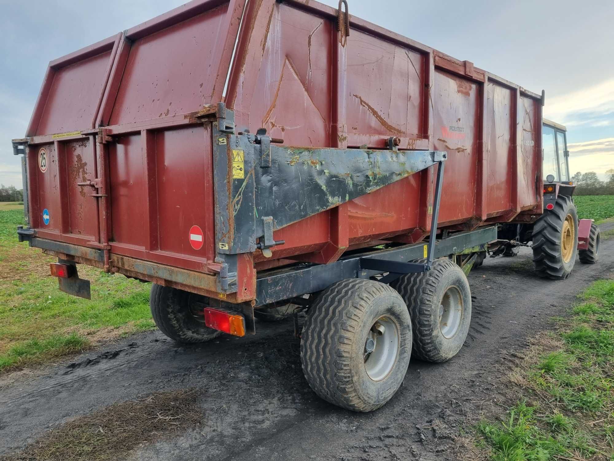 Przyczepa wywrotka tandem 10 ton Czarnabialostocka pronar warfama