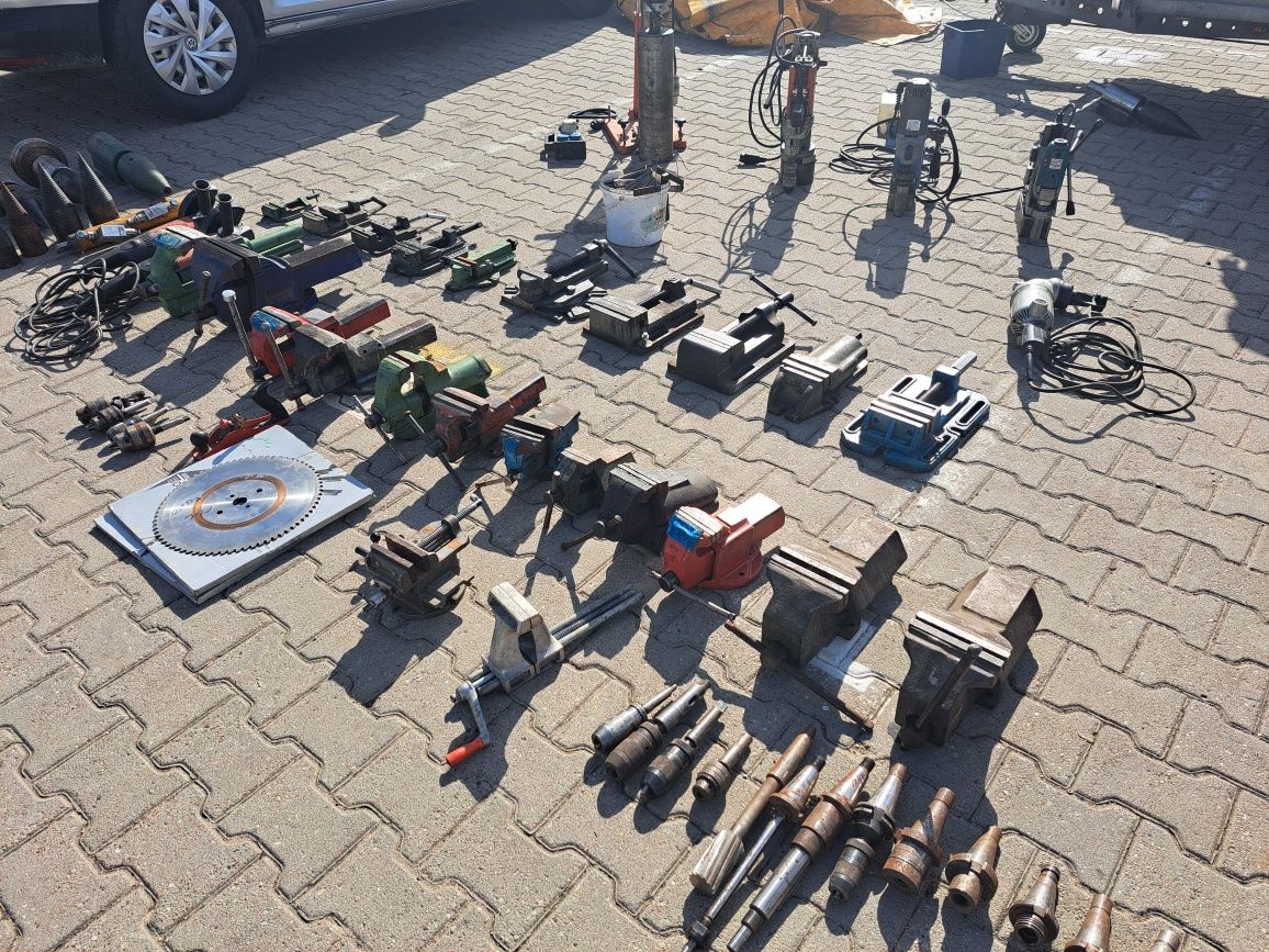 Imadlo maszynynowe, stołowe slusarskie ścisk