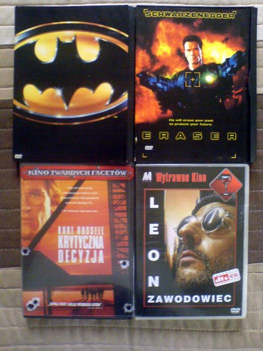 28 DVD Spies like Us, Cobra, Batman, Nic Nie Mów, Dwoje We Mnie