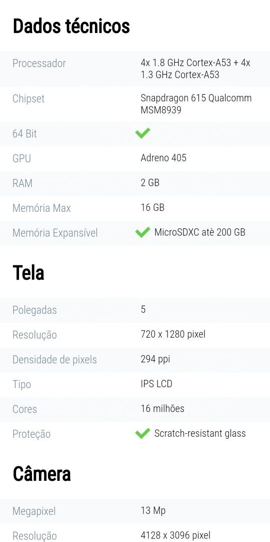 Sony Xperia M4 Aqua - Para Peças