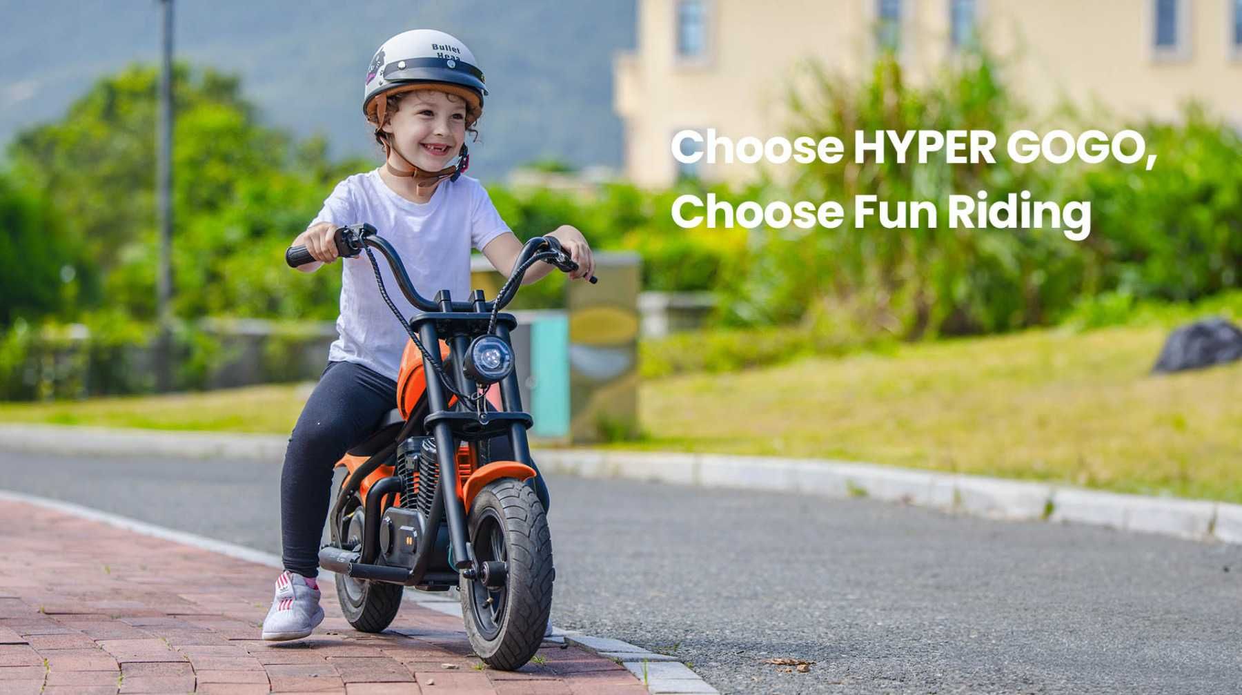 Hyper Gogo Cruiser 12 Plus Motocykl elektryczny dziecięcy