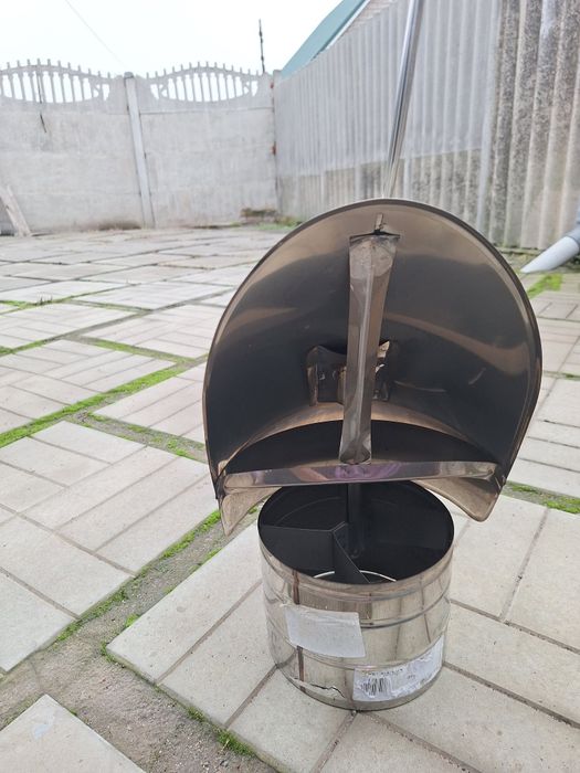 Флюгель с нержавіючої сталі 180мм