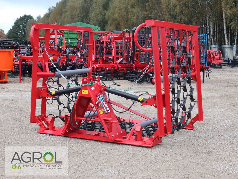 Włóka łąkowo – polowa Inter Tech 4 5 6 8m Agro Factory Metal Technik