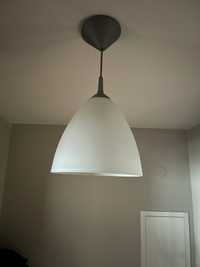 Lampa sufitowa mleczna