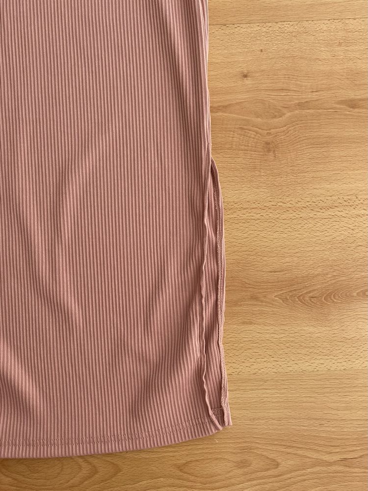Vestido justo com racha - Shein