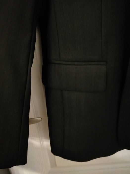 Czarny klasyczny garnitur męski (M/46)