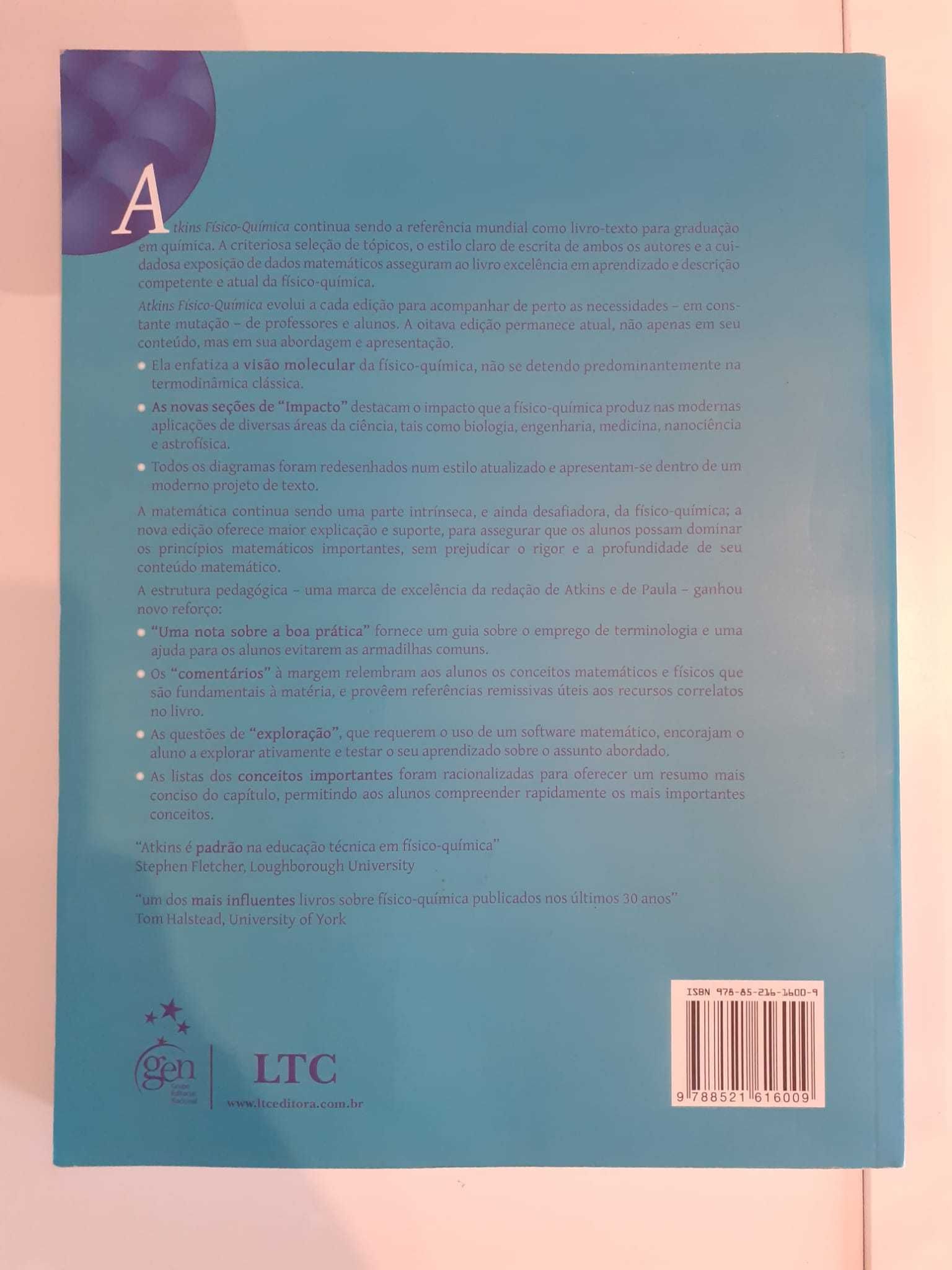 Livro ATKINS Físico-Química - 8ª Edição