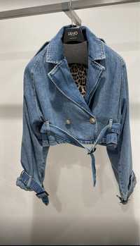 Вкорочена джинсова курточка LIU•Jo