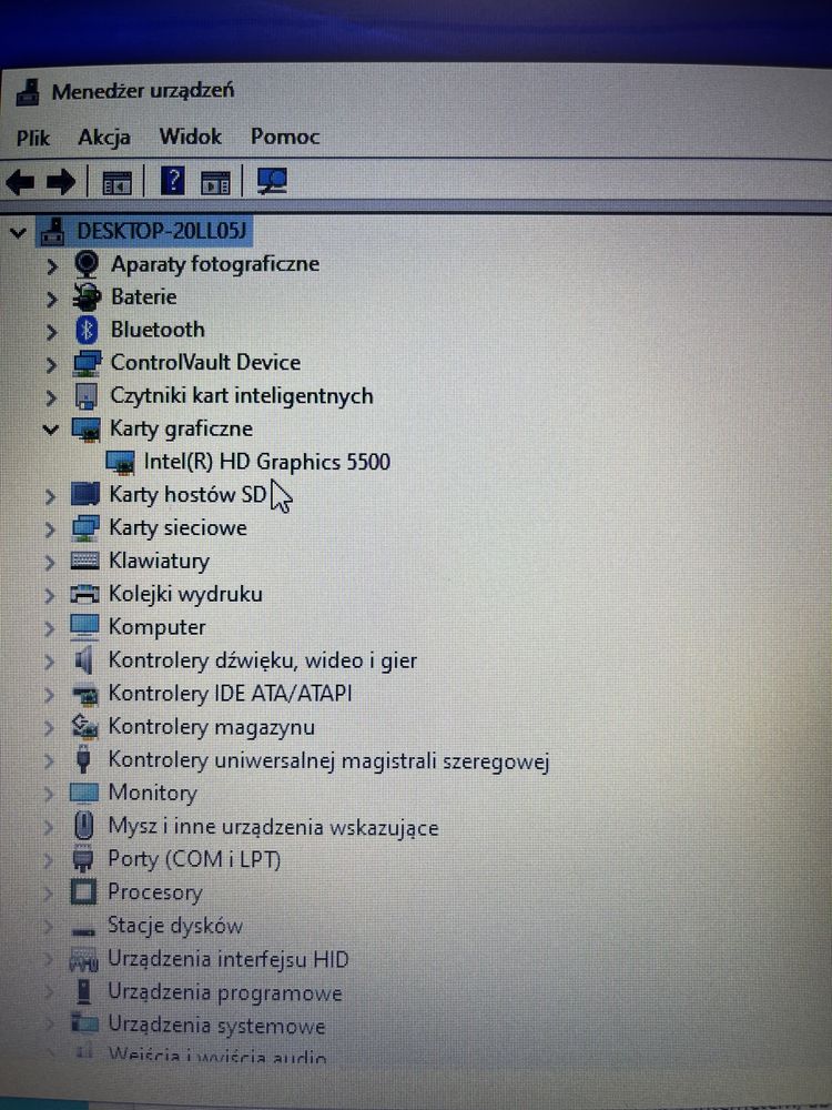Dell Latitude E5450 i5 / 8GB RAM / SSD 240GB / Windows 10 pro sprawny